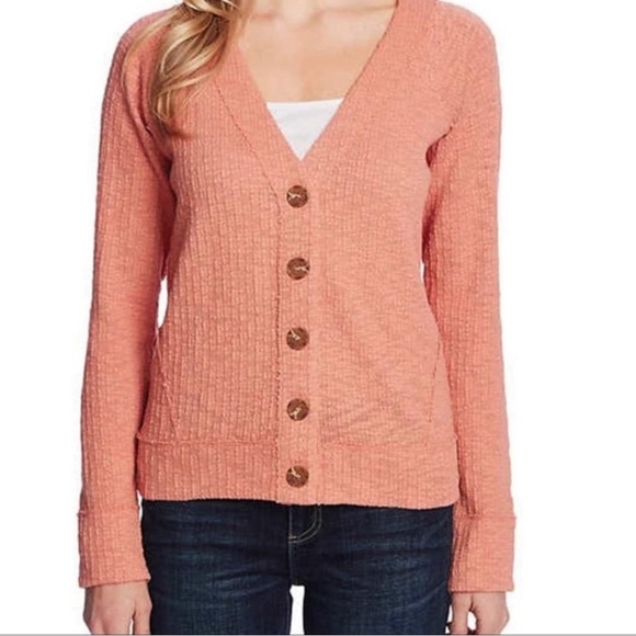 Vince Camuto Sweaters - Turo By Vince Camuto Cardigan Sweater Women's Size XXL Button Front Textured 2XL